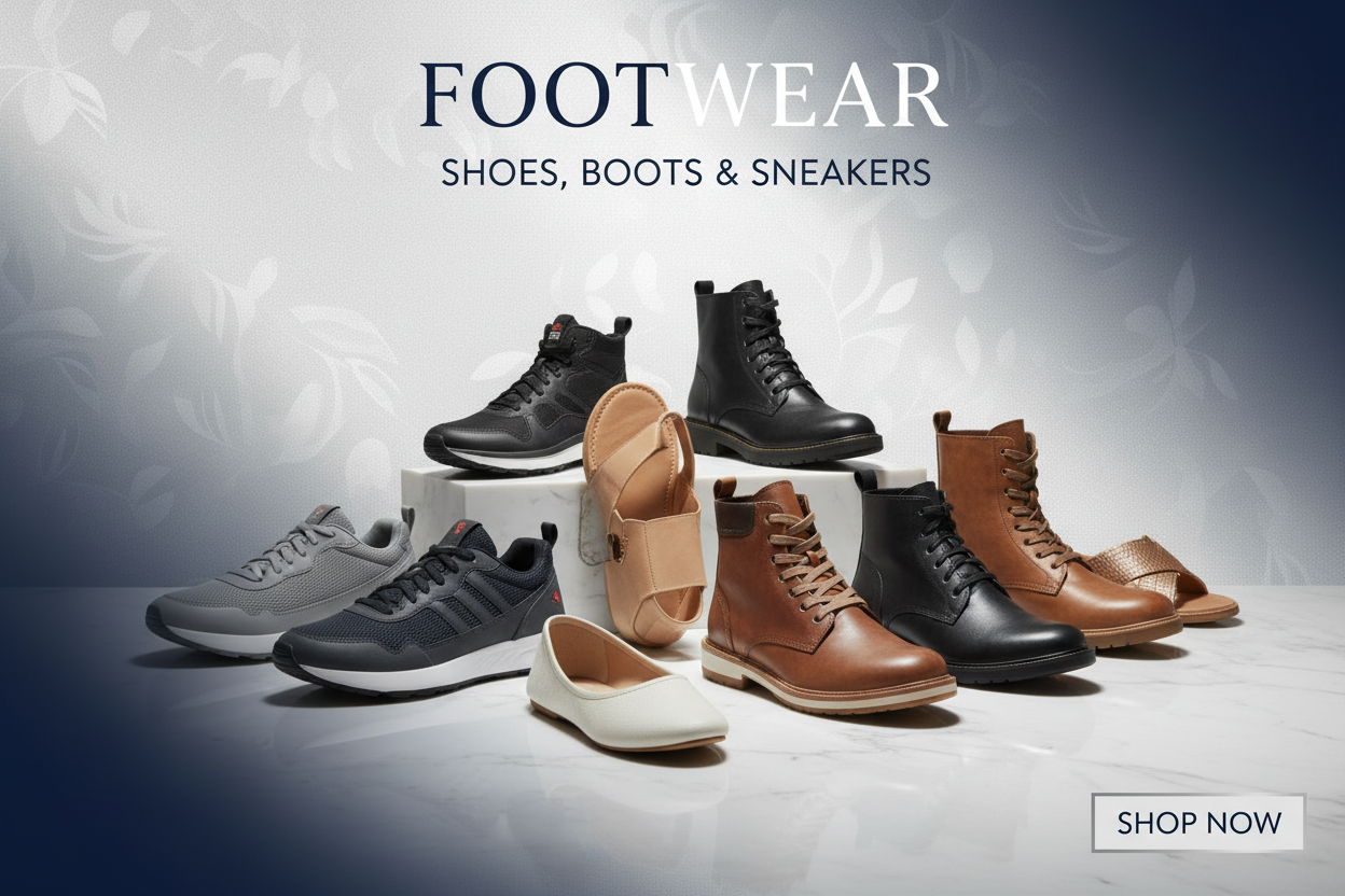 Footwear Collection Banner