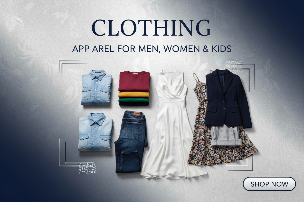 Clothing Collection Banner