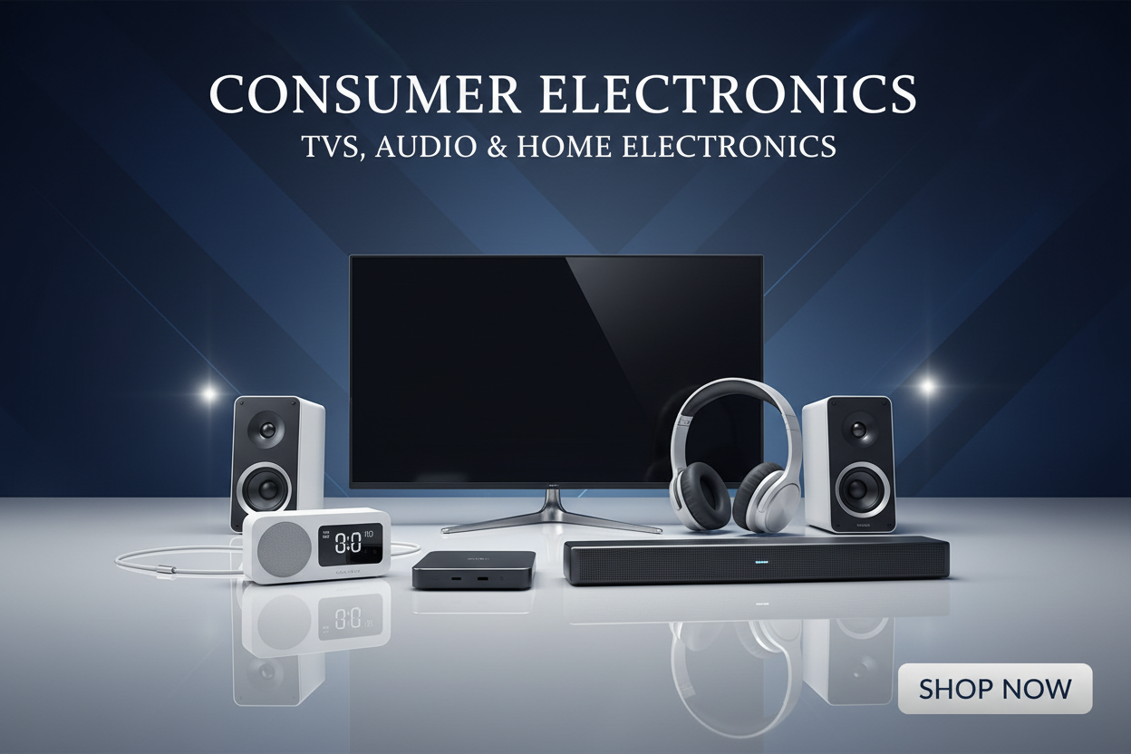 Consumer Electronics - TVs, Audio & Home Electronics