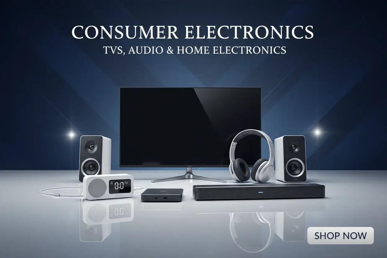 Brand-new TVs, audio equipment, and home electronics at More4less Outlet – Burlington, KY