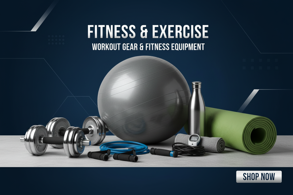 Fitness & Exercise - Workout Gear & Fitness Equipment