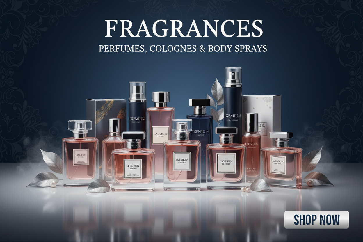 Fragrances Collection Banner - No Makeup