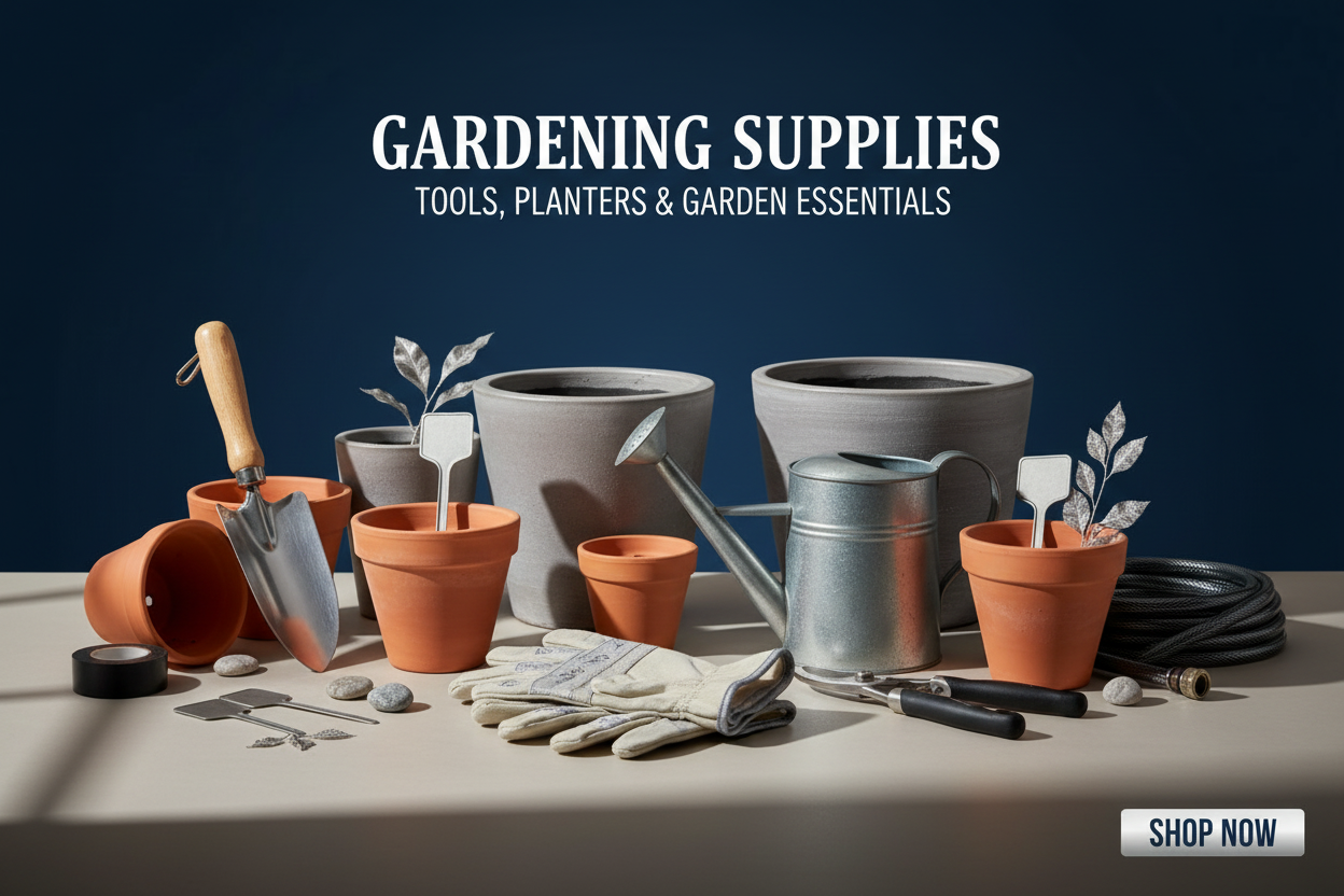 Gardening Supplies - Tools, Planters & Garden Essentials