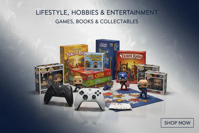 Games, books and collectables