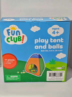 Fun Club Play Tent & Ball Set (11-Piece)