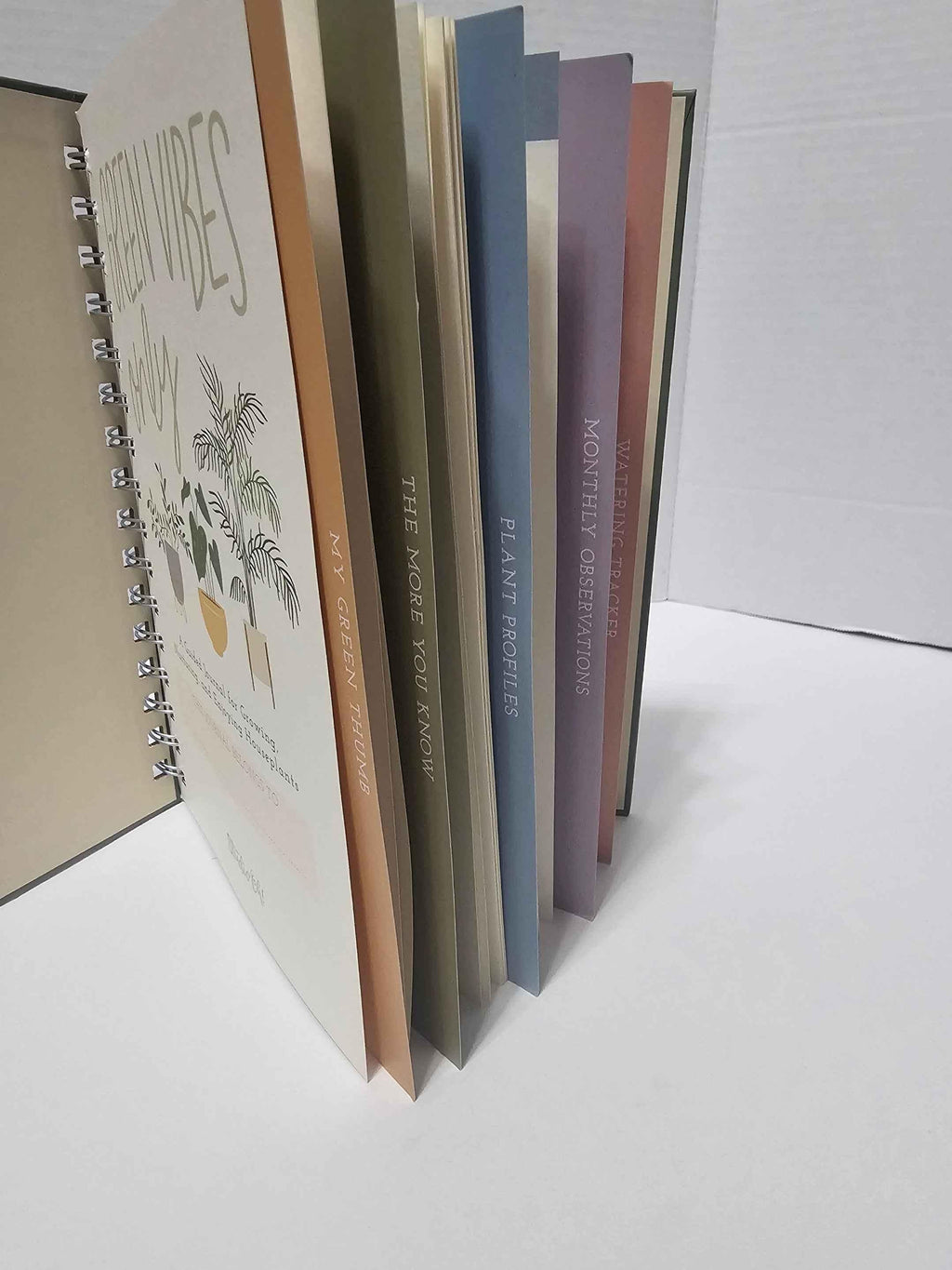 Green Vibes Only Guided Journal for Houseplant Care