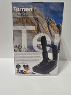Terraen Nordic-Dry original back package showing extendable drying arms and folding base.