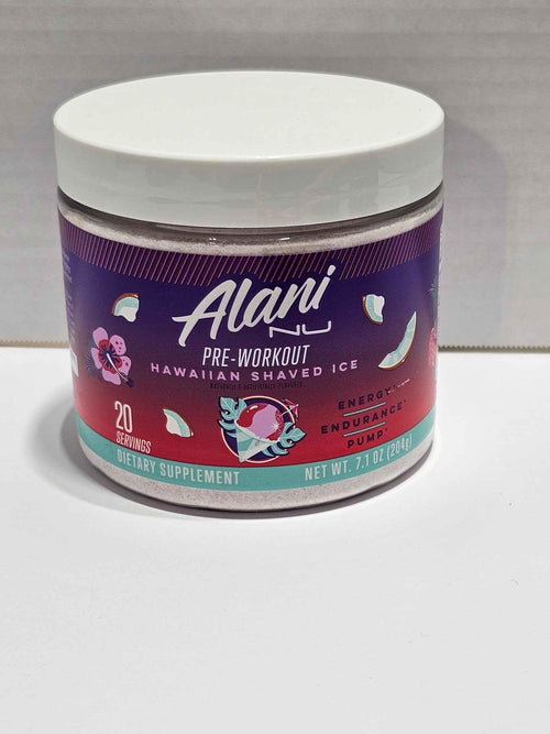 Alani Nu Pre-Workout - Hawaiian Shaved Ice - 20 Servings