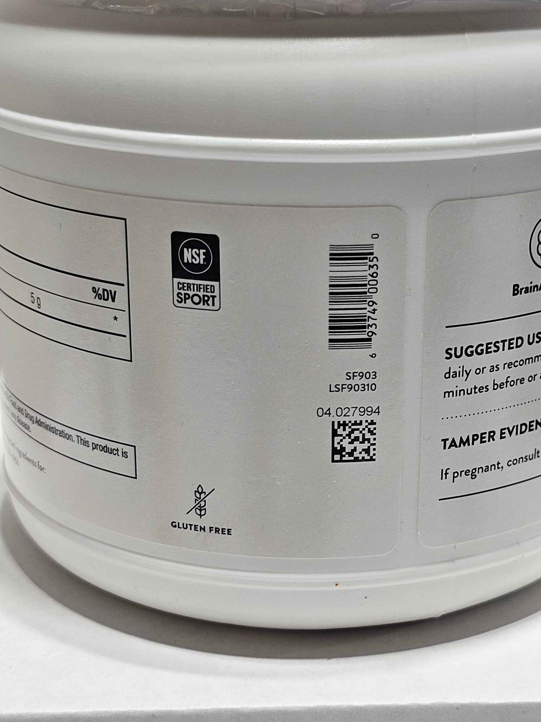 Thorne Creatine Monohydrate – NSF Certified for Sport, 450g Powder