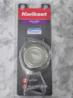Kwikset Pull Only Door Knob | Satin Nickel Finish (Microban)