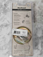 Kwikset Pull Only Door Knob | Satin Nickel Finish (Microban)