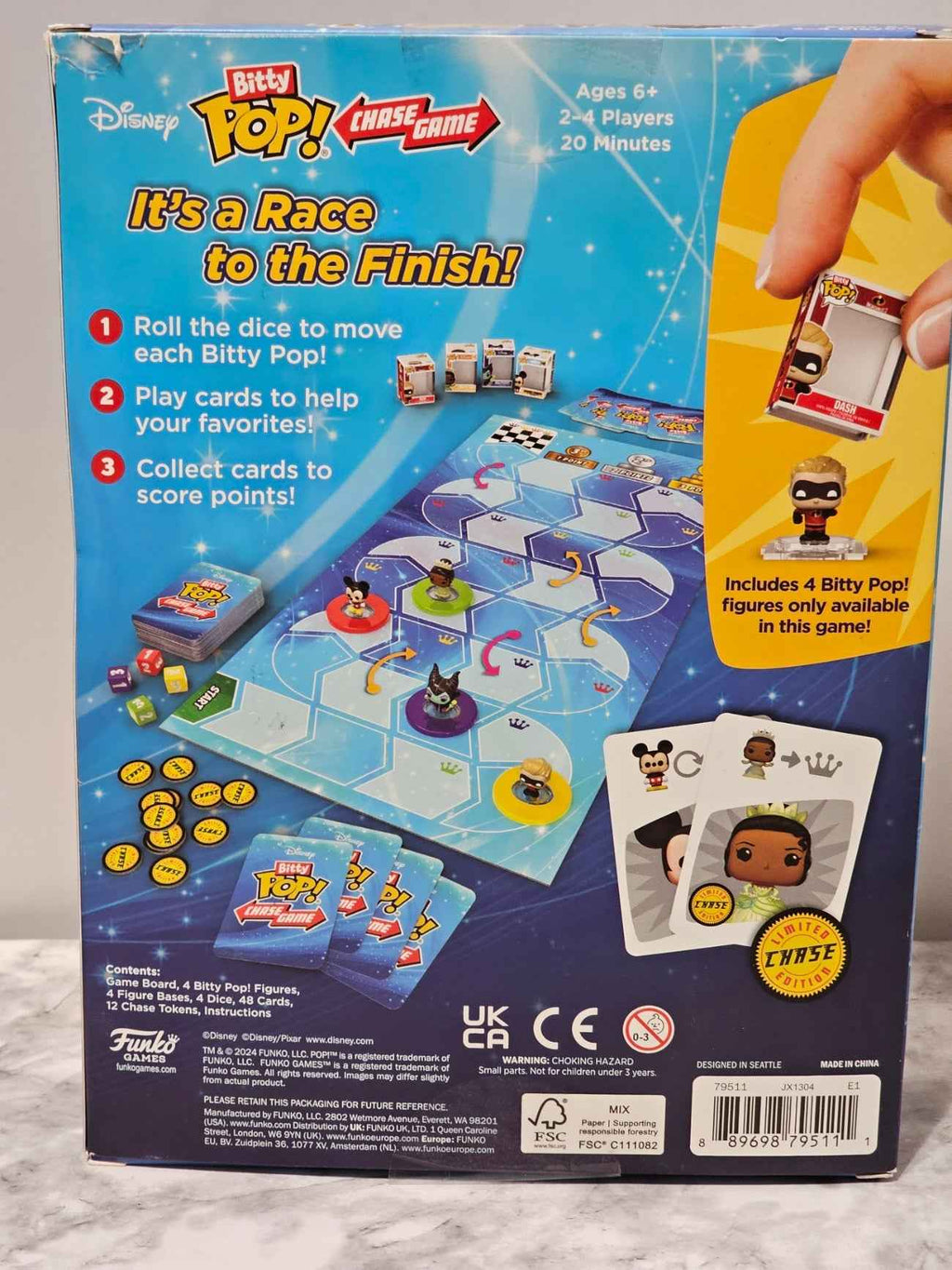 Disney Bitty Pop! Chase Game by Funko Games