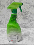 Actual TropiClean Sweet Pea rear label showing directions, ingredients, Made in USA and UPC 645095160002