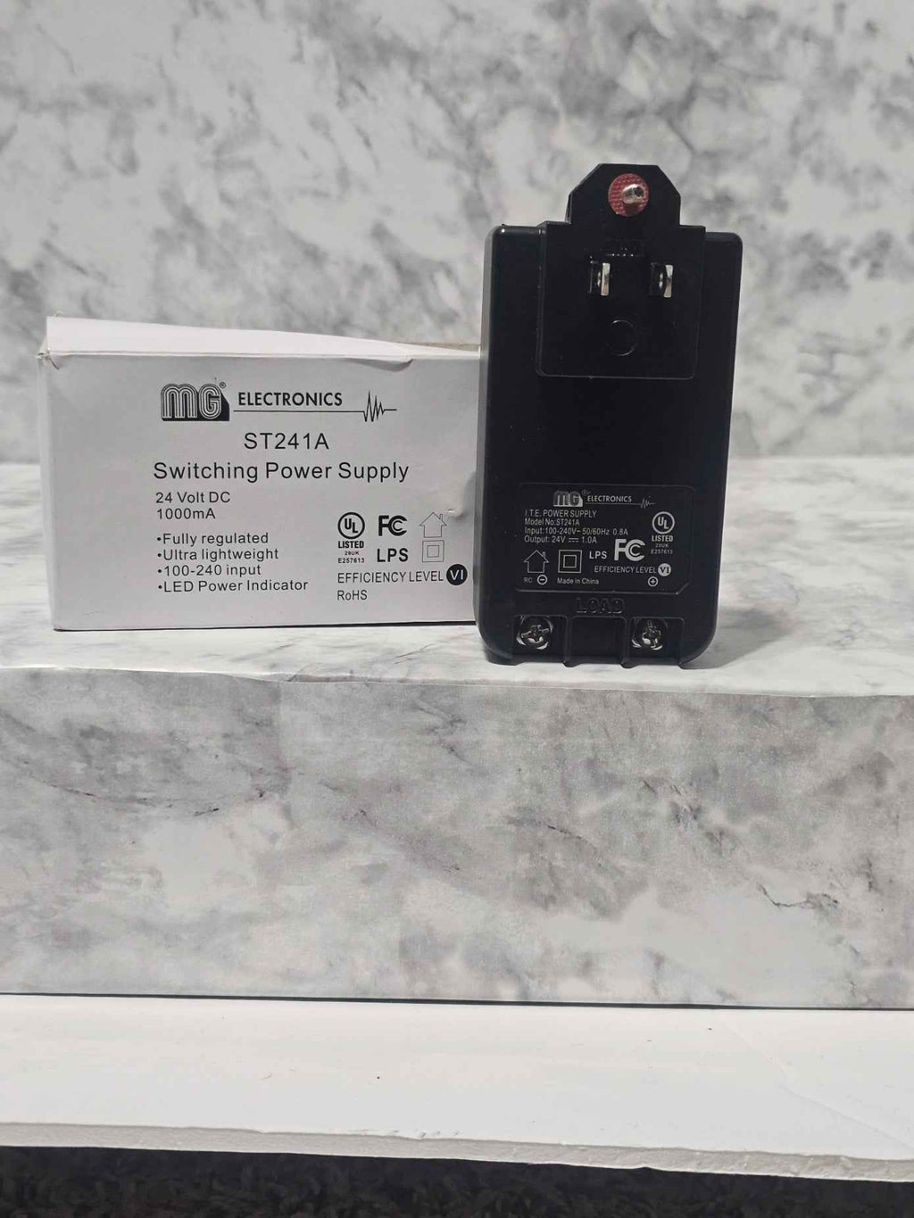 MG Electronics ST241A Switching Power Supply 24V DC 1000mA