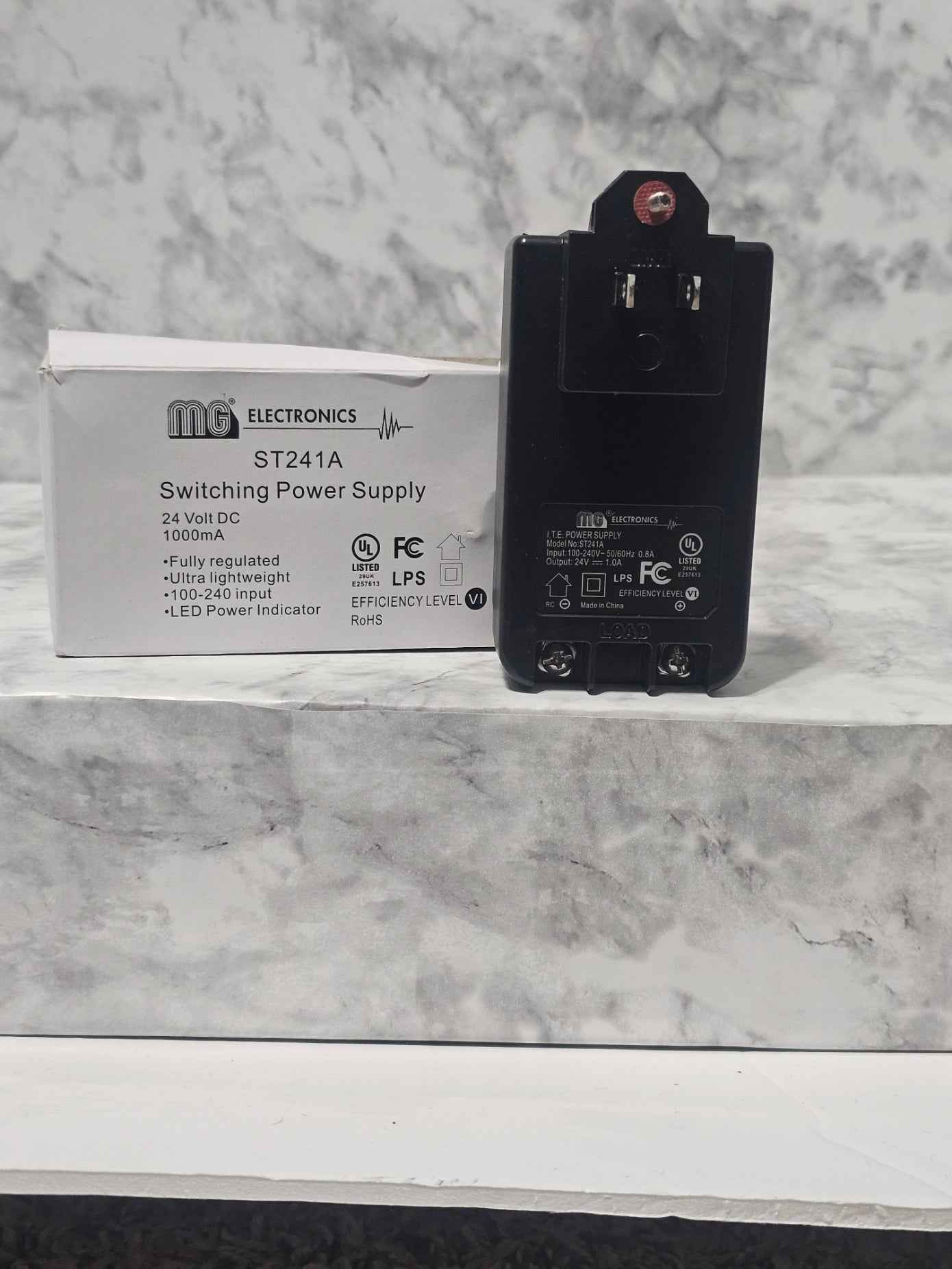 MG Electronics ST241A Switching Power Supply 24V DC 1000mA
