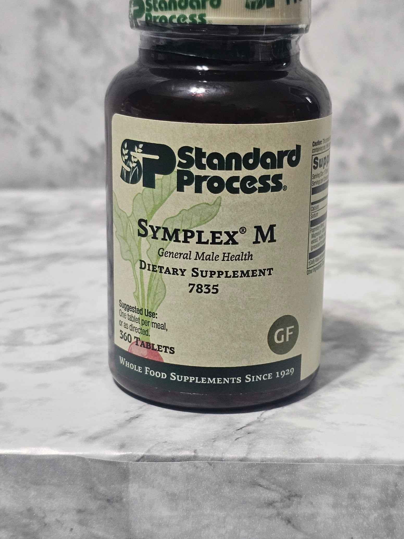Standard Process Symplex M Male Health Supplement - 360 Tablets