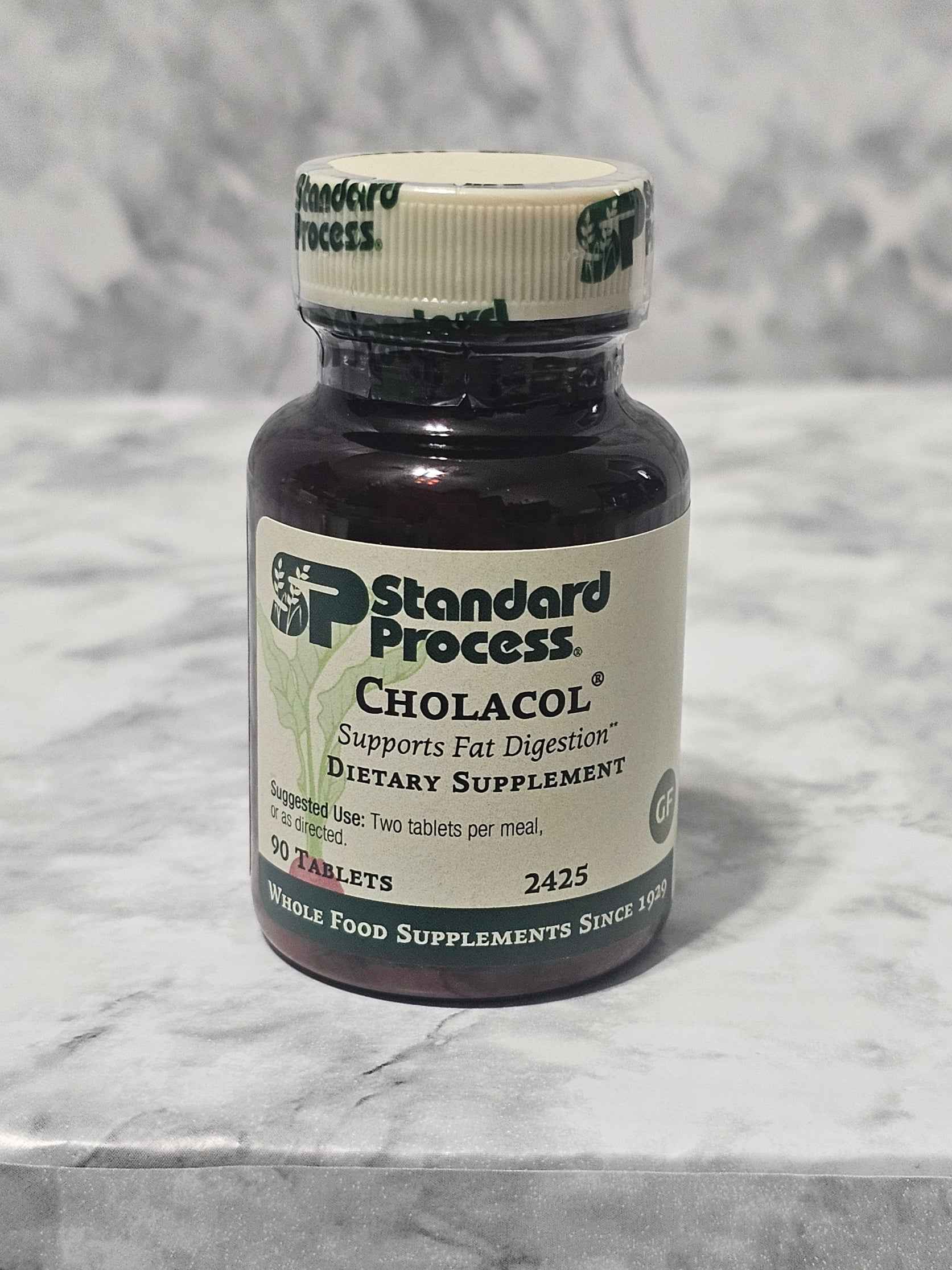 Standard Process Cholacol Nutritional Supplement - 90 Tablets