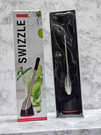 Undici Stainless Steel Chiller Swizzle Stick - Reusable Drink Cooler