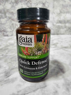 Gaia Herbs Quick Defense Phyto-Caps Echinacea & Elderberry - 20 Count