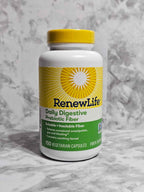 Renew Life Daily Digestive Prebiotic Fiber — 150 Vegetarian Capsules