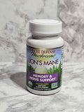 Host Defense Lion's Mane Mushroom Capsules — 30 Vegetarian Capsules