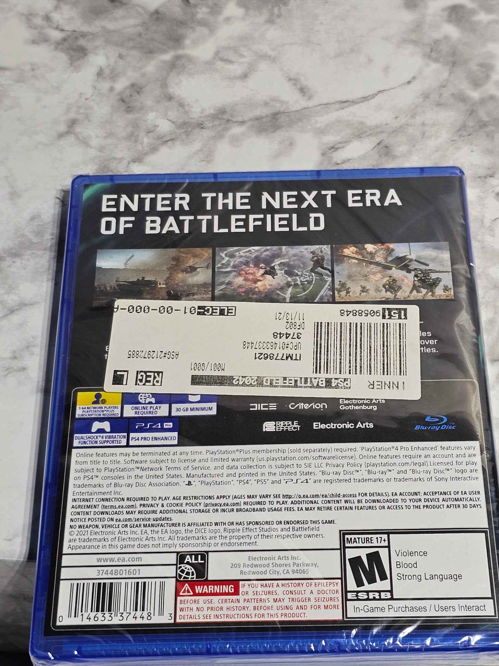 Battlefield 2042 PlayStation 4 (PS4) — Brand New Factory Sealed