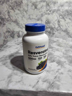 Nutricost Resveratrol 500mg - 50% Trans-Resveratrol - 120 Capsules