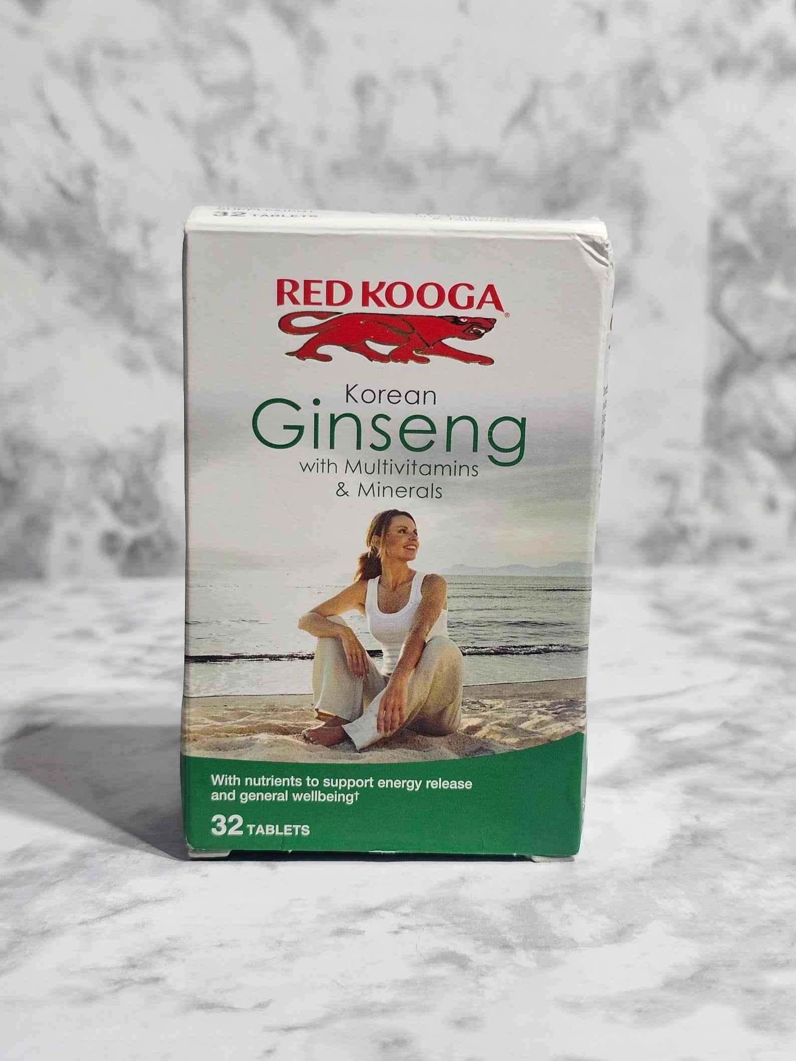 Red Kooga Korean Ginseng with Multivitamins & Minerals — 32 Tablets