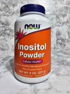 NOW Foods Inositol Powder (Pure Myo-Inositol Form) — 8 oz (227g)