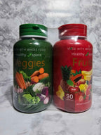 Healthy Space Fruits & Veggies Whole Food Supplement Bundle — 180 Count