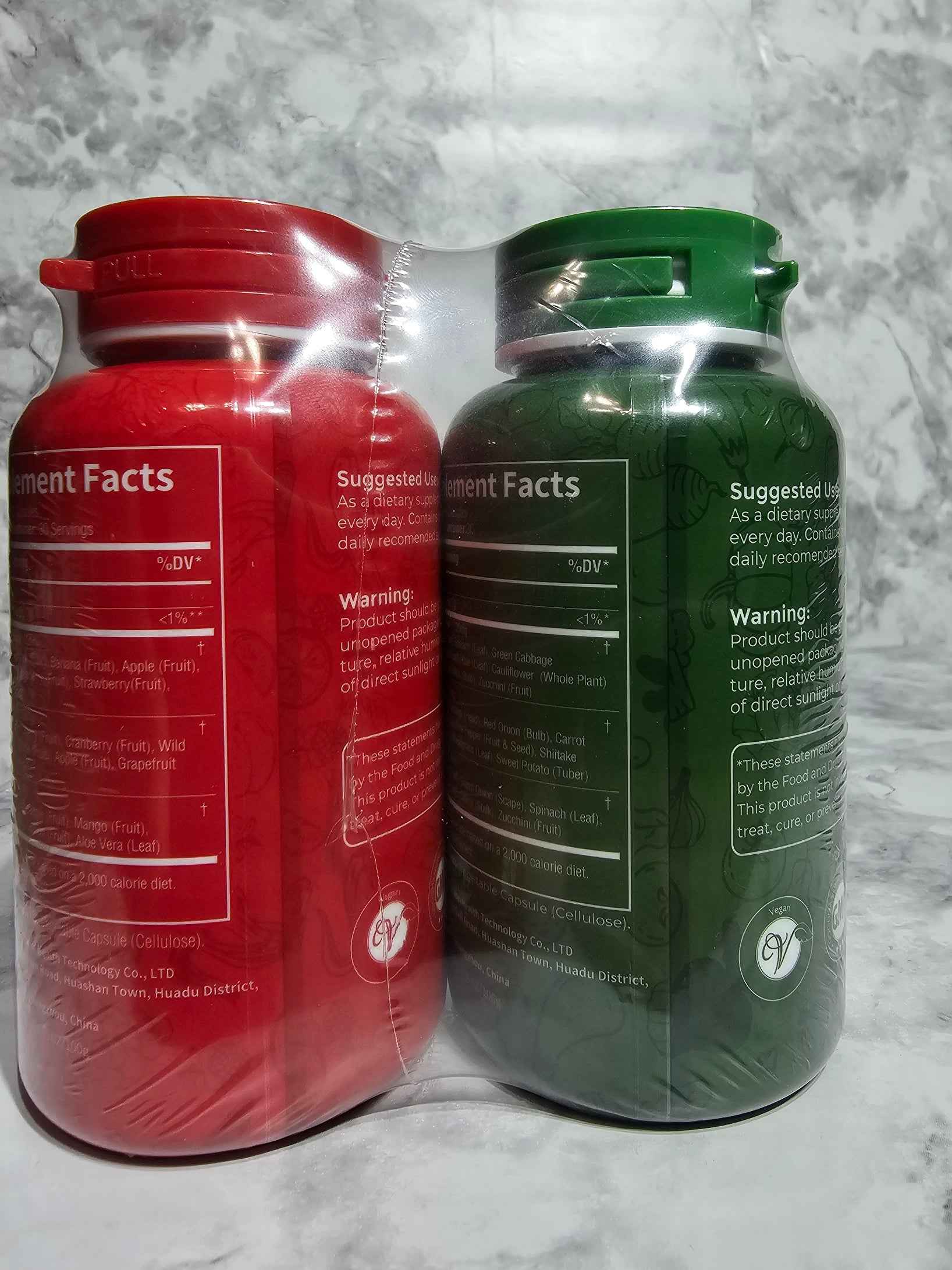 Healthy Space Fruits & Veggies Whole Food Supplement Bundle — 180 Count
