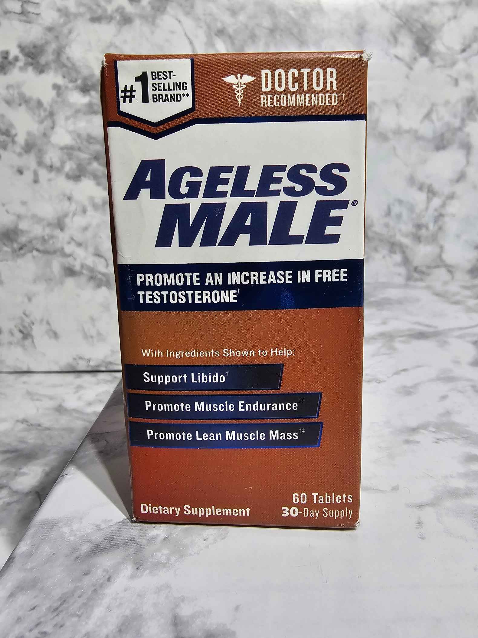Ageless Male Testofen Fenugreek Vitality Formula — 60 Tablets