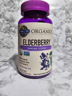 Garden of Life Mykind Organics Elderberry Gummies — 120 Vegan Chews