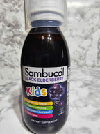 Sambucol Kids Black Elderberry Syrup — 4 fl oz (120 mL) Liquid