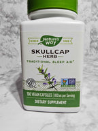 Nature's Way Skullcap Herb 850mg — 100 Vegan Capsules