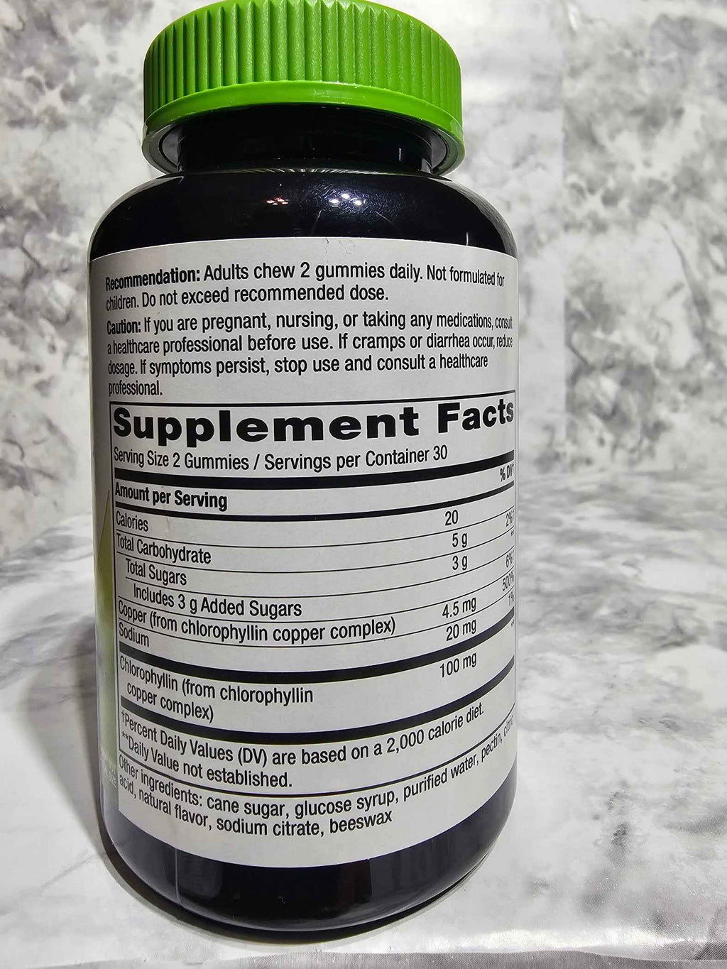 Nature's Way Chlorofresh Chlorophyll Gummies — 60 Orchard Fruit Drops
