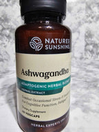 Nature's Sunshine Ashwagandha Adaptogenic Herbal Blend — 60 VegCaps