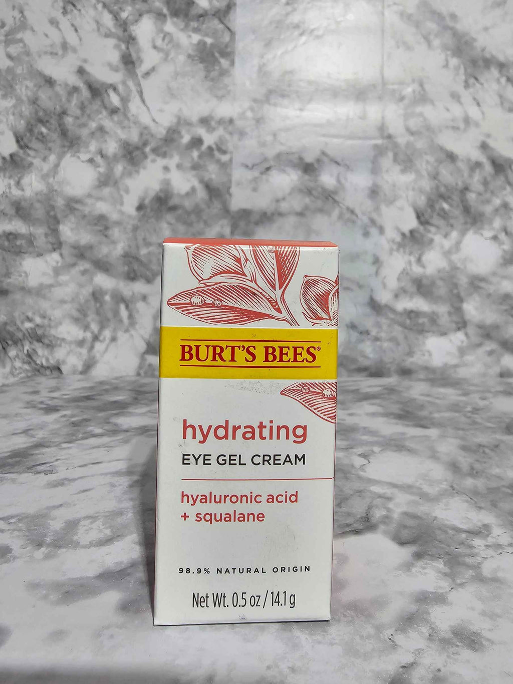Burt's Bees Truly Glowing Hydrating Eye Gel Cream — 0.5 oz Squalane