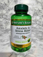 Nature's Bounty Ashwagandha KSM-66 & L-Theanine Complex — 90 Tablets