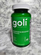 Goli Nutrition Supergreens Gummies with Probiotics — 60 Count