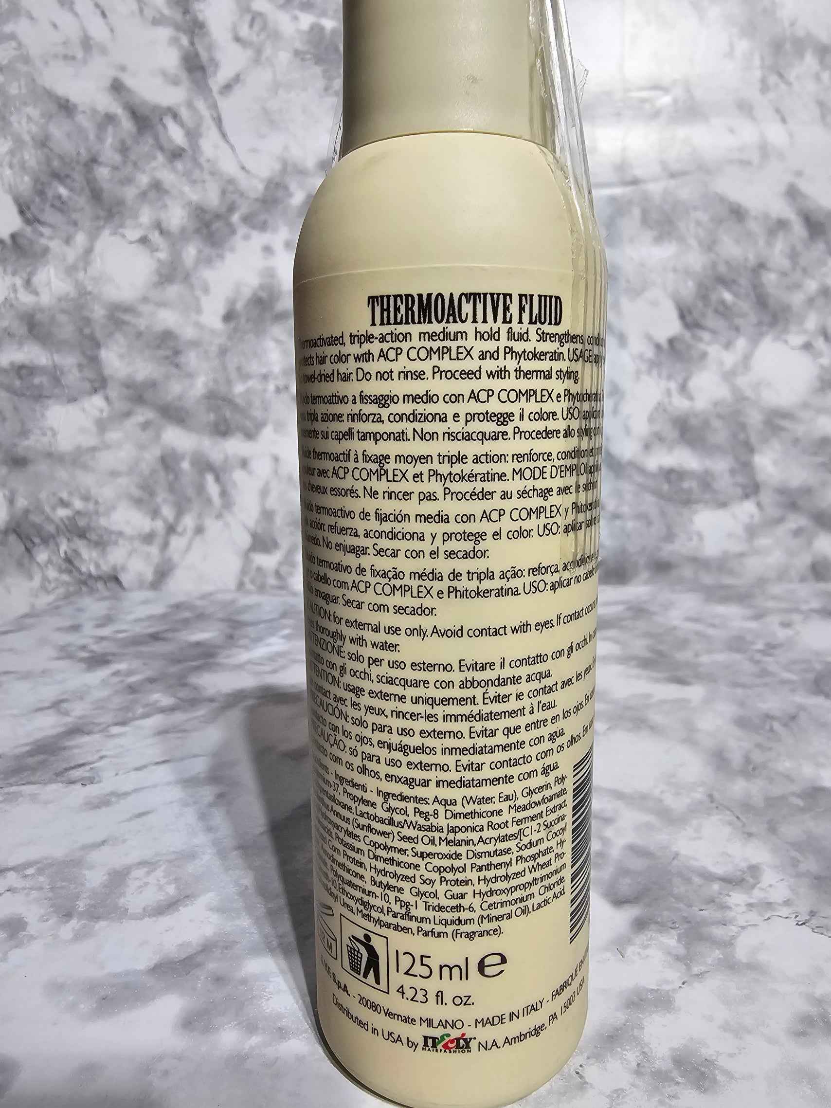 Itely Hairfashion Thermoactive Fluid Advanced Color Protection — 4.23 oz