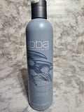 Front of the ABBA Moisture Conditioner 8 fl oz / 236 mL bottle on a marbled surface