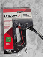 Arrow JT21 Light Duty Chrome Manual Stapler for Crafts and Upholstery