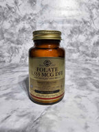 Solgar Folate 1,333 mcg DFE (Metafolin 800 mcg) Bioactive Support - 100 Tablets