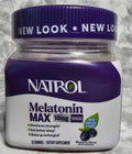 Actual photo of Natrol Melatonin MAX 10mg blueberry gummies 32 count bottle front