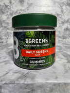 8Greens Daily Greens Peach Gummies - 50 Vegan Gummies