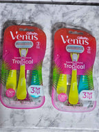 Gillette Venus Tropical Scented Disposable Razors — 2 Packs (6 Count Total)