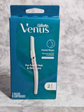 Gillette Venus for Facial Hair & Skin Care Razor — 1 Handle & 2 Cartridges