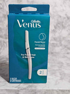 Gillette Venus for Facial Hair & Skin Care Razor — 1 Handle & 2 Cartridges