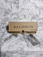 Baldwin Reserve Half-Dummy Door Lever Set - Contemporary